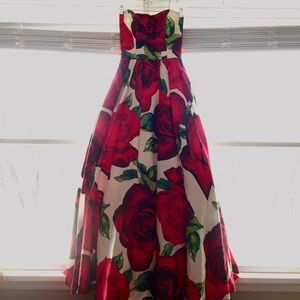 Rose Prom/Formal ballgown